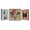 Bowie Glamour Puss Cats 3-in-1 Changing PictureWall Art