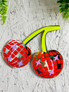 Funky Cherries Disco Ball Decorative Wall Mirror