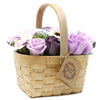 Luxury Soap Flower Bouquets & Wicker Baskets