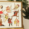 Nine Pole Dancing Ladies Cheeky Christmas Card