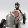 Dog Driving A Vintage Racing Car Sculpture 29cm