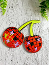 Funky Cherries Disco Ball Decorative Wall Mirror