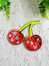 Funky Cherries Disco Ball Decorative Wall Mirror