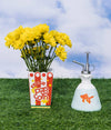 Classic Retro Cinema Popcorn Bucket Flower Vase