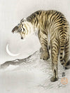 Tiger Moon by Ohara Koson Japenese Art Print A3