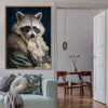 Raccoon Animal Portrait Print