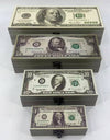USA Presidents Dollar Bill Storage Boxes in 4 Sizes