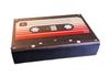 Retro Ghetto Blaster & Cassette Tape Storage Boxes