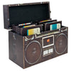 Retro Ghetto Blaster & Cassette Tape Storage Boxes