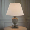 Antique Style Grey Washed Wood Incia Table Lamps in 4 Styles