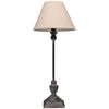 Antique Style Grey Washed Wood Incia Table Lamps in 4 Styles