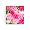 Luxury Bouquets of Soap Roses & Carnations in Various Styles & Colours