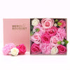 Luxury Bouquets of Soap Roses & Carnations in Various Styles & Colours