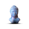Tranquility Turquoise or Blue Copper Concrete Buddha Heads