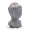 Tranquility Turquoise or Blue Copper Concrete Buddha Heads