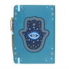 Hand of Hamsa A5 Notebook with Crystal Chip Pen
