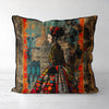 Mexican 'Frida - Sunset Mesa' Inspired Throw Cushion 18"