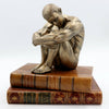 Hercules Antique Bronze Thinking Man Sculpture