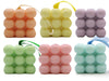 Bubble Cube Massage Soaps On A Rope in 6 Variations
