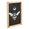 Lunar Bee Framed Wall Print