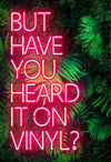 Have You Heard It On Vinyl Retro Funky Art Print A4