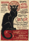 Chat Noir Art Poster Print by Th̩ophile-Alexandre Steinlen A3