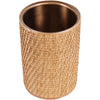 Rattan & Dark Copper Wine Cooler