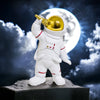 Singing Astronaut Sculpture with Microphone