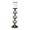 Tall Elegant Chrome Bubble Candle Holder