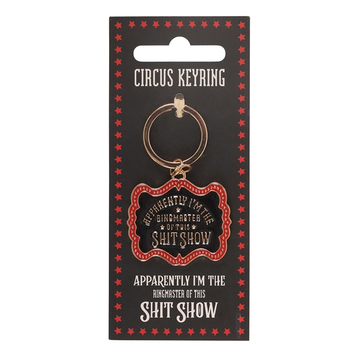 Circus Tent Keychain