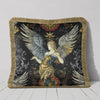 Luxury Angelic Divine Femme Baroque Fringed Velvet Cushion 18 x 18"