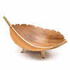 Coconut Leaf Decorative Large Fruit Bowls 31 cm - Whitewash or Natural