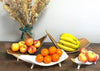 Coconut Leaf Display Fruit Bowl Sets of 3