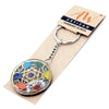 7 Chakras Orgonite Power Gemstone Keyring