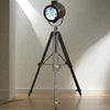 Chrome Tripod Spotlight Floor Lamp