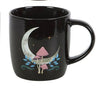 Mystical Dark Forest Black Ceramic Mugs in 4 Styles