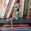 Flirty' 10” H Female Alien Blowing Kiss Shelf Sitter