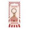 Circus Themed Keyrings in 3 Styles