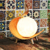 Natural Handcrafted Folded Coconut Leaf Lamps