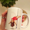Curvy Dancing Ladies Pole dancer Mug