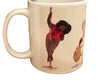 Curvy Dancing Ladies Pole dancer Mug