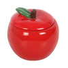 Red Apple Shaped Scented Candle Jar with Lid