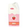 Retro Strawberry Milk Carton Flower Vase