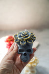Skull Soy Wax Candles - Red, Ivory or Grey