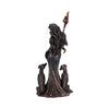 Hecate Moon Goddess Large Bronze Resin Statue 34cm