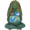 Green Pregnant Mother Nature Figurine 17.5cm