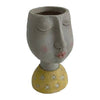 Head Planter in Blue or Yellow