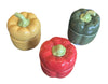 Bell Pepper Shape Scented Candle Pot with Lid 11 cm