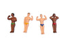 Body Builder Hunks Mini Plant Pot Figurines