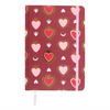Sacred Red & Pink Heart Print A5 Notebook